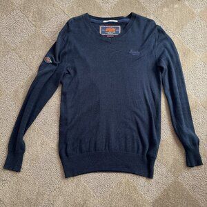 Superdry V-neck Jumper Cashmere Blend